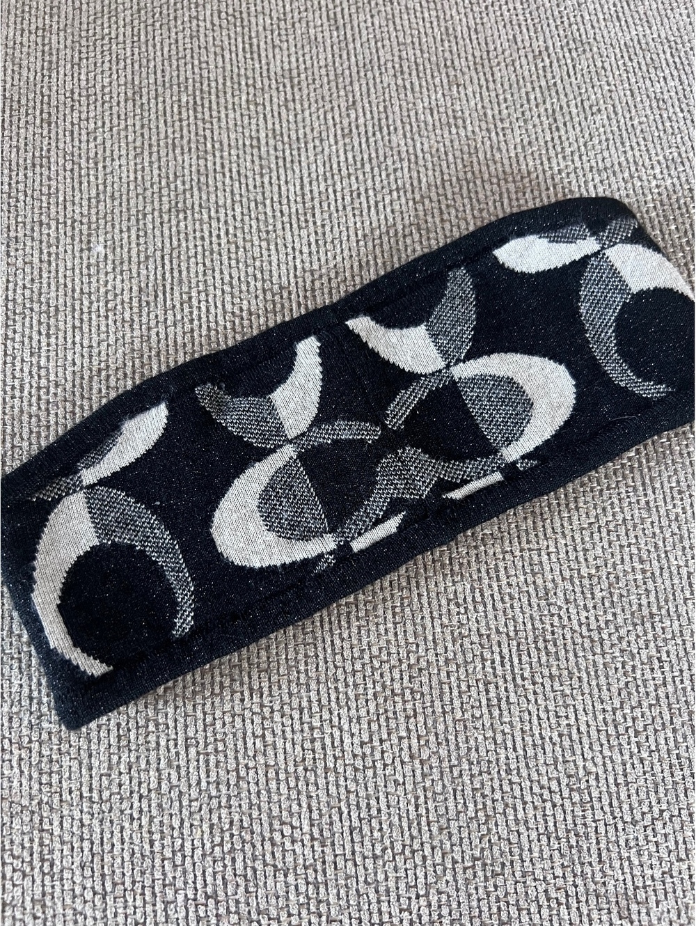 Coach Logo Headband